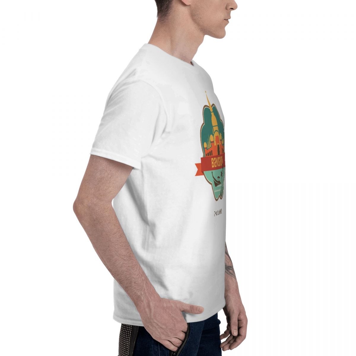 100% Cotton THAILAND BANGKOK T - Mens Fashion Bangkok 리뷰 및 가격